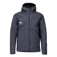 Mascot CUSTOMIZED Softshell jas met capuchon | 22086-662 | 010-donkermarine