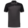 Afbeelding van Poloshirt Bicolor Naden | donkergrijs/zwart | 202006-1809 | TRICORP WORKWEAR