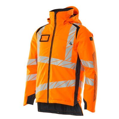 Foto van Mascot Accelerate Safe Winterjas | 19035-449 | 14010-hi-vis oranje/donkermarine