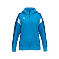 ERIMA CELEBRATE 125 Training Jacket with hood Dames | curaçao/new royal | 1032541