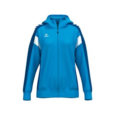 Foto van ERIMA CELEBRATE 125 Training Jacket with hood Dames | curaçao/new royal | 1032541