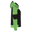 Afbeelding van Softshell Capuchon Bicolor Redefined Dames | zwart/limegroen | 406119-0937 | TRICORP WORKWEAR