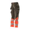 Afbeelding van Mascot Accelerate Safe Broek met spijkerzakken | 19131-711 | 18222-donkerantraciet/hi-vis rood