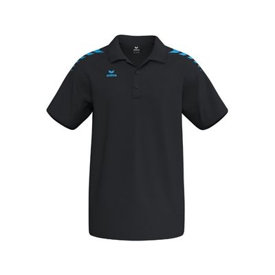 Foto van ERIMA CMPT Wings Poloshirt | zwart/curaçao | 2112556