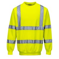PortWest Hi-Vis Sweatshirt Geel| B303