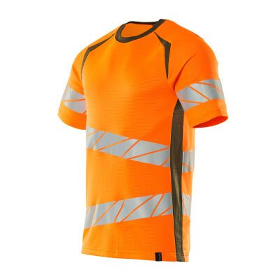 Foto van Mascot Accelerate Safe T-shirt | 19082-771 | 1433-hi-vis oranje/mosgroen