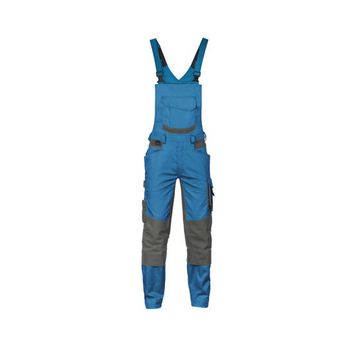 Foto van Dassy Tuinbroek met stretch TRONIX | 400163 | azuurblauw/antracietgrijs