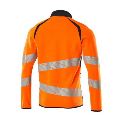 Foto van Mascot Accelerate Safe Sweatshirt met rits | 19184-781 | 14010-hi-vis oranje/donkermarine