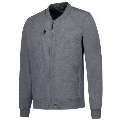 Foto van Softshell Bomber Premium | steengrijs melange | 404009-89 | TRICORP WORKWEAR