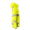 Afbeelding van Mascot Accelerate Safe Capuchontrui met rits | 19284-781 | 1744-hi-vis geel/donkerpetrol