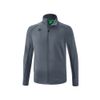 Afbeelding van ERIMA LIGA STAR polyester trainingsjack Unisex | slate grey/zwart | 1032323
