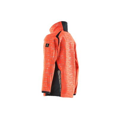 Foto van Softshell jas voor kinderen | 19902-291 | 22210-Hivis rood/donkermarine