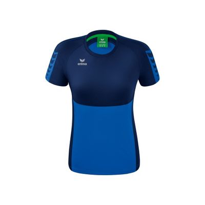 Foto van ERIMA Six Wings T-shirt Dames | new royal/new navy | 1082217