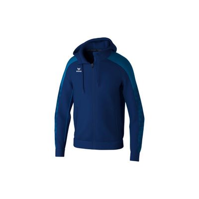 Erima Evo Star trainingsjack met capuchon kinderen, 1032411, new navy/mykonos blue