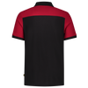 Afbeelding van Poloshirt Bicolor Naden | zwart/rood | 202006-0902 | TRICORP WORKWEAR
