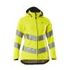 Afbeelding van Softshell jack, damesmodel, EN20471 | 18512-246 | 017-hi-vis geel