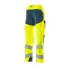 Afbeelding van Mascot Accelerate Safe Broek met kniezakken | 19079-511 | 1744-hi-vis geel/donkerpetrol