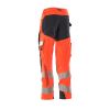 Afbeelding van Mascot Accelerate Safe Broek met kniezakken | 19079-511 | 22210-hi-vis rood/donkermarine