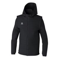 ERIMA TEAM jack met afneembare mouwen Unisex | zwart | 2062401