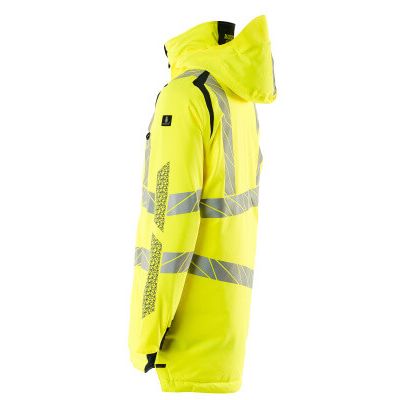 Foto van Mascot Accelerate Safe Parka | 19030-449 | 17010-hi-vis geel/donkermarine