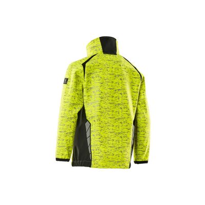 Foto van Softshell jas voor kinderen | 19902-291 | 1709-Hivis geel/zwart
