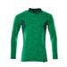 Mascot 18081-810 Poloshirt, met lange mouwen gras groen/groen