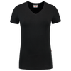 Afbeelding van T-shirt V Hals Fitted Dames | zwart | 101008-09 | TRICORP WORKWEAR