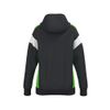 Afbeelding van ERIMA CELEBRATE 125 Training Jacket with hood Dames | zwart/green gecko | 1032621