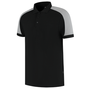 Foto van Poloshirt Bicolor Redefined | zwart/grijs | 206106-09 | TRICORP WORKWEAR