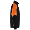 Afbeelding van Sweatvest Bicolor Redefined | zwart/oranje | 306108-0998 | TRICORP WORKWEAR