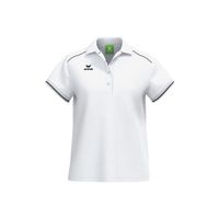 ERIMA CMPT Poloshirt Dames | wit/zwart | 2112545