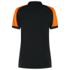 Afbeelding van Poloshirt Bicolor Redefined Dames | zwart/oranje | 206108-0998 | TRICORP WORKWEAR
