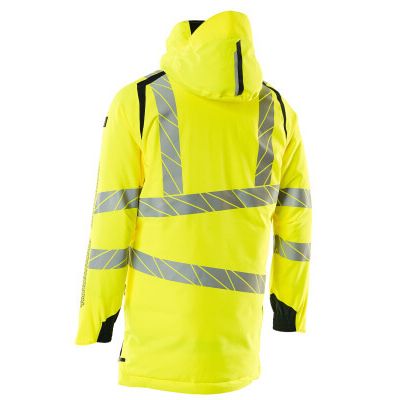 Foto van Mascot Accelerate Safe Parka | 19030-449 | 17010-hi-vis geel/donkermarine