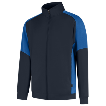 Foto van Sweatvest Bicolor Redefined | donkermarine/korenblauw | 306108-01011 | TRICORP WORKWEAR