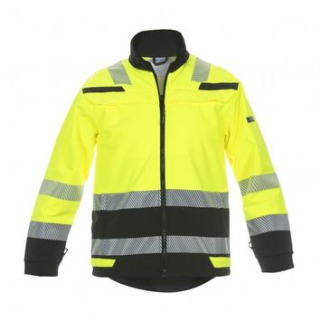 Foto van Hydrowear Telford softshelljack EN471 | 04025985-179 | geel/zwart