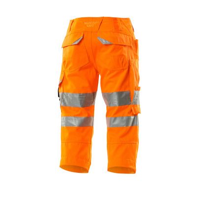 Foto van Driekwart broek met kniezakken, klasse 2 | 17549-860 | 014-hi-vis oranje