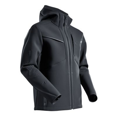 Mascot CUSTOMIZED Softshell jas met capuchon | 22086-662 | 09-zwart Mascot CUSTOMIZED Softshell jas met capuchon | 22086-662 | 09-zwart