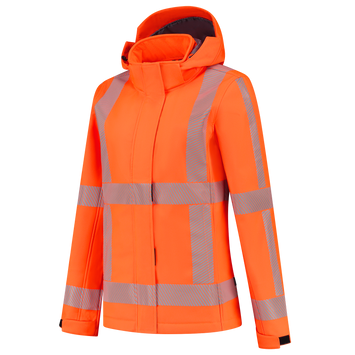 Softshell RWS Revisible Dames | fluororanje | 403702-14 | TRICORP SAFETY Foto van Softshell RWS Revisible Dames | fluororanje | 403702-14 | TRICORP SAFETY