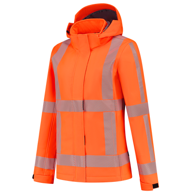 Foto van Softshell RWS Revisible Dames | fluororanje | 403702-14 | TRICORP SAFETY
