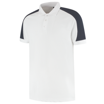 Foto van Poloshirt Bicolor Redefined | wit/antraciet | 206106-06888 | TRICORP WORKWEAR
