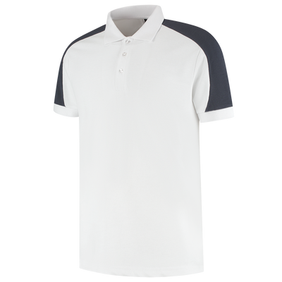 Foto van Poloshirt Bicolor Redefined | wit/antraciet | 206106-06888 | TRICORP WORKWEAR
