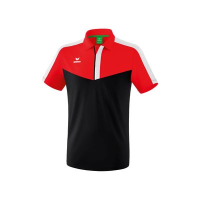 Squad polo | rood/zwart/wit | 1112012