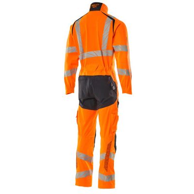 Foto van Mascot Accelerate Safe Overall met kniezakken | 19519-236 | 14010-hi-vis oranje/donkermarine