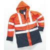 Afbeelding van Hydrowear Polperro Regenjas + Bodywarmer EN471 | 016863-141 | oranje/marine