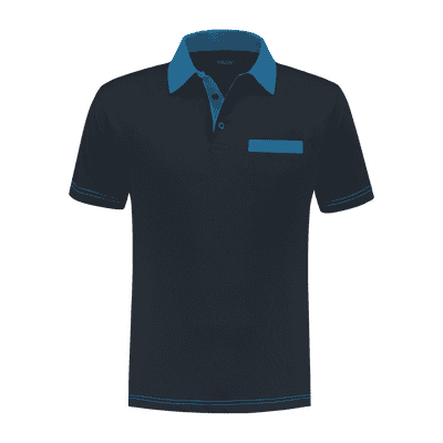 Indushirt PS 200 Polo-shirt marine-korenblauw