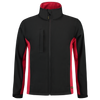 Afbeelding van Softshell Bicolor | zwart/rood | 402002-0902 | TRICORP WORKWEAR