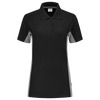 Afbeelding van Poloshirt Bicolor Dames | zwart/grijs | 202003-09 | TRICORP WORKWEAR