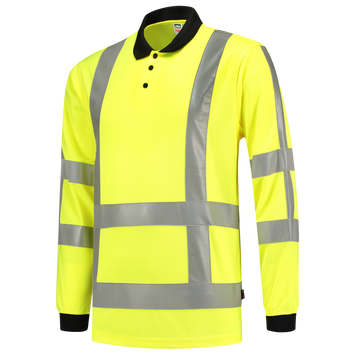 Poloshirt RWS Birdseye Lange Mouw | fluorgeel | 203005-17 | TRICORP SAFETY Foto van Poloshirt RWS Birdseye Lange Mouw | fluorgeel | 203005-17 | TRICORP SAFETY