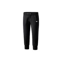 3/4 Sweatbroek met boorden Dames | zwart | 210200