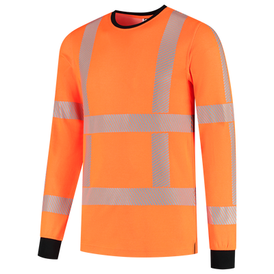 T-shirt RWS Revisible Lange Mouw | fluororanje | 103702-14 | TRICORP SAFETY